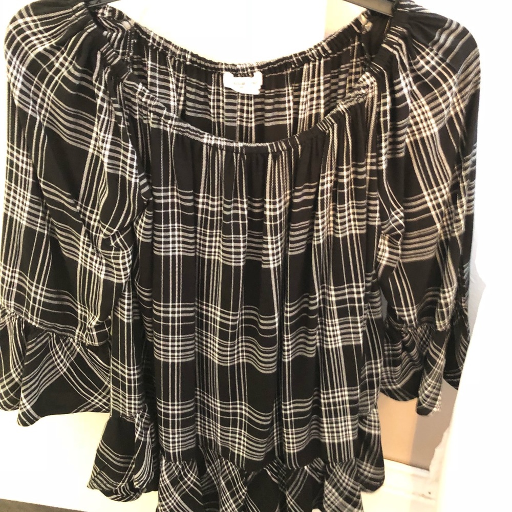 Off the shoulder shirt